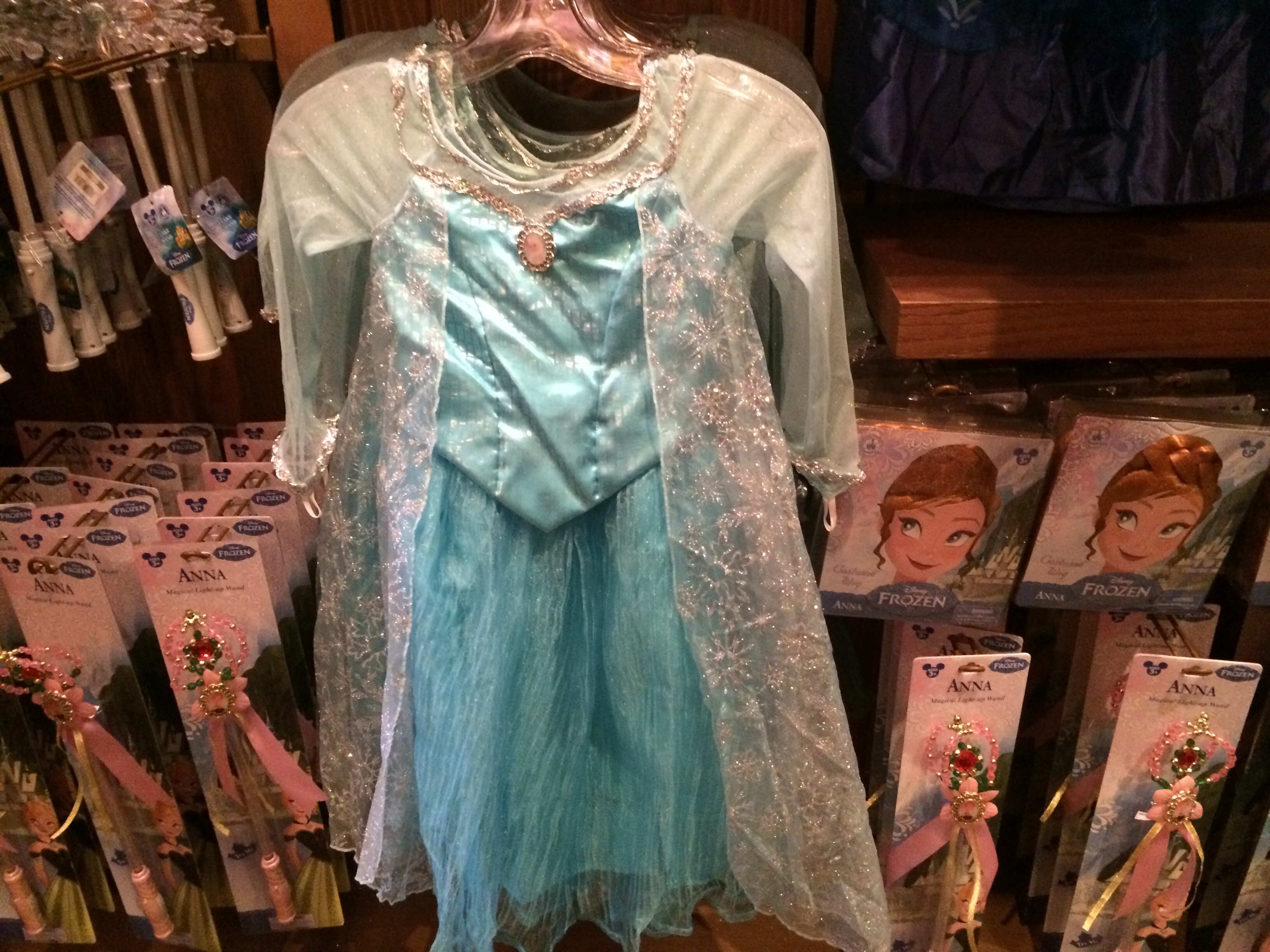 NWT Disney Parks Bibbidi-Bobbidi Boutique Frozen Princess Elsa Dress XXS 2/3 
