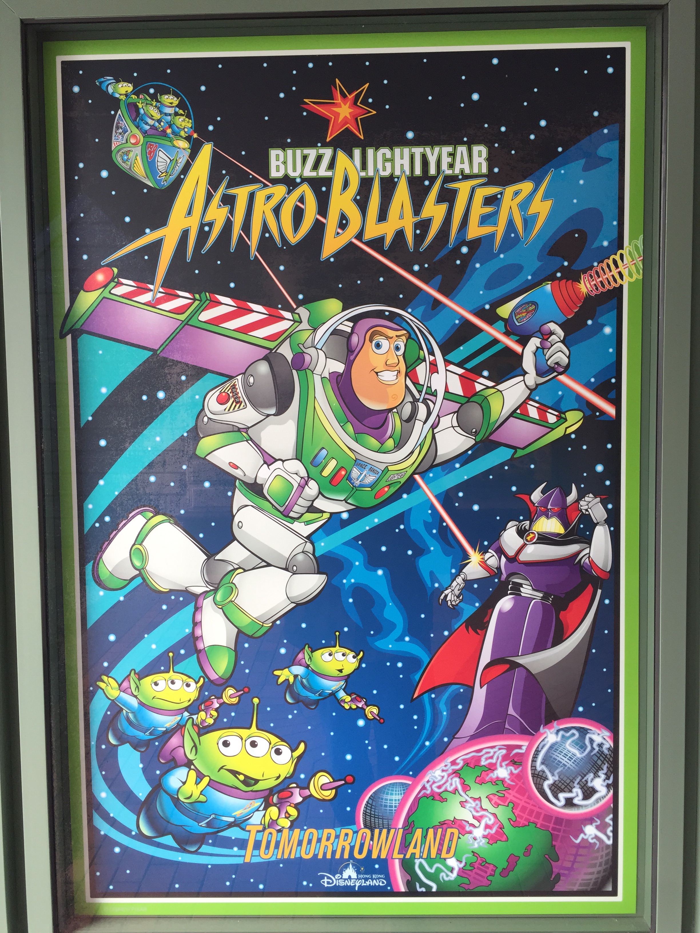 Live DLHK Attraction Poster DLHK Buzz Lightyear Astro
